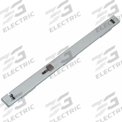 ABUS File Cabinet Locking Bar: Silver, 45 7/8 in Overall Ht, 1 in Overall Dp - File Cabinet Accessories