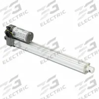 DUFF-NORTON Linear Actuator: LT, 112 lbf Rated Load, 9.8 in Stroke, 24V DC, IP66 (MPN LT100-2-250). Key specifications — Nut Material: Plastic.