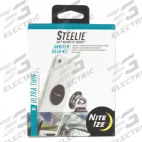 NITE IZE Cell Phone Car Mount Kit: STODK-01-R8, Car Mounts, Dash Kit, Apple, Black/Silver. Key specifications — Resistance Properties: Impact Resistant; Manufacturer Part Number: STODK-01-R8; Brand: NITE IZE; Compatible with Brand: Apple; Product Type: Dash Kit; For Use With: Mobile Devices; Color: Black; Material: Metal.