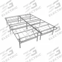 RIZE Bed Base: Queen Fits Mattress Size, 79 in Overall Lg, 60 in Overall Wd, 14 in Overall Ht, Steel (MPN PB50). Key specifications — Brand: RIZE; Material: Steel.