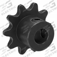 TRITAN Roller Chain Sprocket: 25, For 1/4 in Chain Pitch, 1/4 in Bore Dia, 10 Teeth, Steel (MPN 25BS10H X 1/4). Key specifications — Brand: TRITAN.