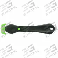 KLEVER Hook-Style Safety Cutter: 6 1/2 in Overall Lg, Straight Handle, Textured, Carbon Steel, 10 PK (MPN ECO-200XC-20EX). Key specifications — attr307620: Black; attr307617: Straight; attr307618: Textured; attr307619: Carbon Steel; attr307627: Includes Tape Splitter; attr324885: KLEVER.