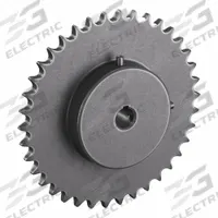 TRITAN Roller Chain Sprocket: 40, For 1/2 in Chain Pitch, 5/8 in Bore Dia, 38 Teeth, Steel (MPN 40BS38 X 5/8). Key specifications — Brand: TRITAN.