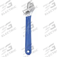 WESTWARD Adjustable Wrench: Alloy Steel, Chrome, 10 in Overall Lg, 1 5/16 in Jaw Capacity (MPN 1NYC4). Key specifications — attr309359: Chrome; attr324924: WESTWARD; attr309358: Alloy Steel.