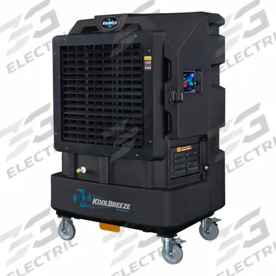 KWIKOOL Portable Evaporative Cooler: 3,150 sq ft – 3,229 sq ft, 5-15P, 110V AC - Portable Evaporative Coolers