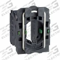 SCHNEIDER Contact Block: 22 mm Panel Mounting Size, 2NO, Momentary, ZB5 Series (MPN ZB5AZ103). Key specifications — Switch Action: Momentary; Terminal Connection Type: Screw Clamp Terminals; Brand: SCHNEIDER; Compatible with Series: ZB5.