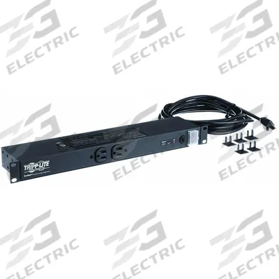 TRIPP LITE Surge Protected Power Distribution Unit: 120V AC, 12 Outlets, NEMA 5-15R - Surge-Protecting Power Distribution Units