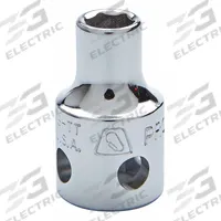PROTO Socket: Metric, 3/8 in Drive Size, 9 mm Socket Size, 12-Point, Deep, Chrome, Tether Ready (MPN J5009M-TT). Key specifications — attr1204417: PROTO; attr1204392: Chrome.