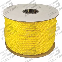APPROVED VENDOR General Purpose Utility Rope: Twisted, 3/8 in Dia, 425 lb Working Load Limit, Yellow (MPN 300120-00600-111). Key specifications — Brand: APPROVED VENDOR; Rope Type: Dynamic.