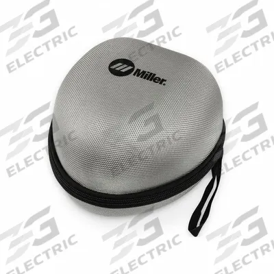 MILLER ELECTRIC Case: Carrying Case, Nylon, Gray, Strap - Respirator Storage Bags