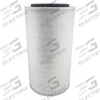 BALDWIN FILTERS Automotive Air Filter: Round-Oval, Engine, Round, Axial Seal, 23/32 in Inside Dia (MPN PA5498). Key specifications — Brand: BALDWIN FILTERS; Compatible Vehicle Make: Zhengzhou Yutong; Compatible Vehicle Type: Buses; Baldwin Interchange: PA5498.