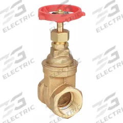 MILWAUKEE VALVE Gate Valve: 2 1/2 in, Bronze, Non-Rising, FNPT x FNPT, 200 psi Max. Pressure (CWP) (MPN 105 2-1/2"). Key specifications — Wedge Material: Bronze; Brand: MILWAUKEE VALVE; Bonnet Material: Bronze.