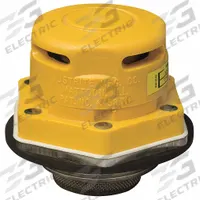 APPROVED VENDOR Pressure & Vacuum Relief Vent: Yellow, 3 psi Min Opening Pressure, 2 in Pipe Size (MPN 08006). Key specifications — attr1187441: Vertical; attr1187442: Polyethylene; attr1187443: Pressure & Vacuum Relief Vent; attr1187444: NPS; attr1187446: Yellow; attr1187449: Male; attr1187450: Petroleum Chemicals; attr1187452: Yes.