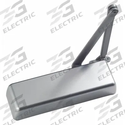 ABILITY ONE Door Closer: Parallel/Std Mounting Type, Grade 1 - Heavy Duty, Aluminum - Adjustable-Mount Door Closers