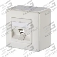 METZ CONNECT Wall Outlet: AP, GD-Zn (Zinc Die-Cast), Individual Keystone Modules, 45° Mounting Angle (MPN 130B20D10002KE). Key specifications — Housing Material: GD-Zn (Zinc Die-Cast); Includes Connector: Unequipped; Mounting Type: AP; Product Type: Wall Outlet; Connector Color: White; Connection Type: Individual Keystone Modules.