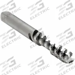 WIDIA GTD Spiral Flute Tap: M4x0.7 Metric, D4 / 6H, 3 Flute, Bottoming Chamfer, High Speed Steel (MPN 16058)