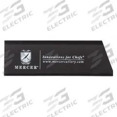 MERCER CUTLERY Knife Guard: 1 pcs, 6 in Overall Lg, 2 in Overall Wd, Black, Polystyrene (MPN M33117P). Key specifications — Brand: MERCER CUTLERY; Holding Capacity: 1 pcs; Material: Polystyrene; Color: Black.