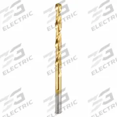 MILWAUKEE Jobber Length Drill Bit: 15/64", 135° Split Point, TiN-Coated HSS, Parabolic Flute (MPN 48-89-2212). Key specifications — attr1225567: 0.2344.