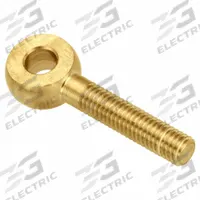 AMPG Fixed Rod End: Brass, Plain, 40 mm Hole Center-to-End Lg, Right Hand, M5-0.8 Thread Size (MPN ZEBM5X40-BR). Key specifications — attr952243: AMPG; attr49943: M5-0.8.