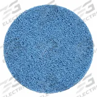 NORTON Unitized Wheel: 3 in Dia x 1/8 in W, TR Quick-Change, Aluminum Oxide, Medium, Hard (7), Hard (MPN 66261090909). Key specifications — Series: Bear-Tex Vortex Rapid Blend; Brand: NORTON.