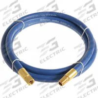 CONTINENTAL Air Hose: 1/4 in Hose Inside Dia., Blue, 1/4 in FNPSM x 1/4 in MNPT, 10 ft Hose Lg (MPN PLB02530-10-31). Key specifications — Hose Color: Blue.