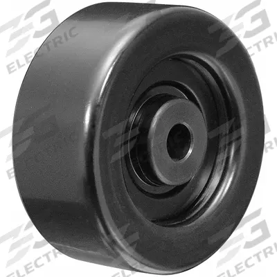DAYCO Idler Pulley: Idler Pulley, 89165, Serpentine, Flat, Flangeless Flange - Flat Idler Pulleys for Vehicles