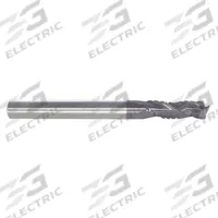 APPROVED VENDOR Roughing End Mill: Carbide, AlTiN Coated, 3 Flute, 1/4" Mill Dia, 3/4" LOC (MPN 267-250753)