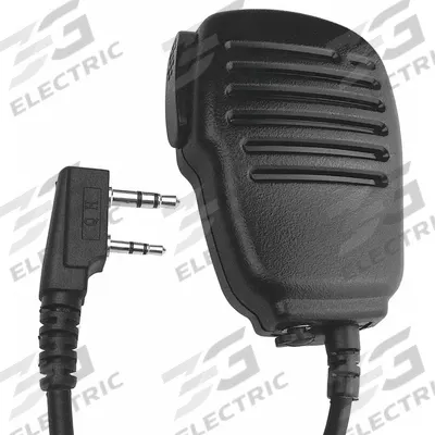 DSR PROSERIES Speaker Microphone: Fits DSR, For DSR-590 Series, 3.5 mm Jack, 24 in Cord - DSR-Compatible Microphones & Speakers