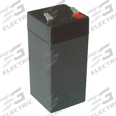 APPROVED VENDOR Sealed Lead Acid Battery: 4V DC, 4.5 Ah Capacity, 3.98 in Ht, 1.85 in Wd - AGM Sealed Lead Acid Batteries