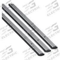 NATIONAL GUARD Door Weatherstripping: Screw-In Mounting, EPDM, 7 ft Overall Lg, 13/16 in Overall Wd (MPN 110NA-48"x84"). Key specifications — Color: Black; Mounting Style: Screw-In; Brand: NATIONAL GUARD; Material: EPDM.