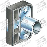 COMPX TIMBERLINE Deadbolt Lock: Coreless, Horizontal Left, Square, 1 3/4 in Body Ht, Zinc Die-Cast (MPN C290CB). Key specifications — attr1313962: Zinc-Plated; attr1313948: Black; attr1313954: COMPX TIMBERLINE.