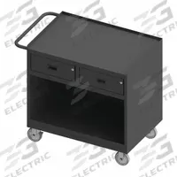 WESTWARD General Purpose Steel Mobile Workstation: 42 1/8 in x 24 1/4 in, Steel, Gray, Steel (MPN 3117-95W). Key specifications — Included Components: Handle on Side; Assembly: Fully Assembled; Brand: WESTWARD.