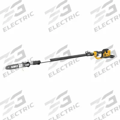 DEWALT Telescoping Pole Saw: 10 in Blade Lg, 140 in Reach, 60 V, Includes: Tool Only - Battery-Powered Pole Saws