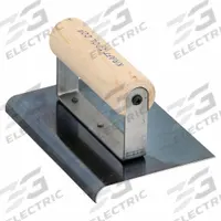 KRAFT TOOL Concrete Sidewalk Edger: Blue Steel, 6 in Blade Lg, 4 in Blade Wd, Wood (MPN CF573). Key specifications — attr1004985: Edger; attr1004984: KRAFT TOOL; attr1004993: Wood.