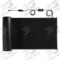 HEATTRAK Snow Melting Mat: Snow Melting Mat, 24 in x 10 ft, 24 in Wd, 10 ft Lg, 1/2 in Thick, 720w (MPN HTP24-10). Key specifications — Brand: HEATTRAK; Color: Black; Product Type: Snow Melting Mat; Standards: CSA 22.2; Wattage Output: 720w; Voltage: 120V AC; Size (WxL): 24 in x 10 ft.