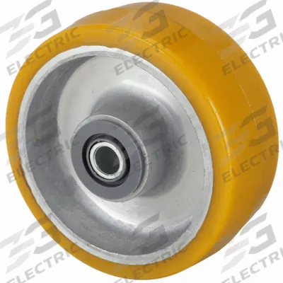 APPROVED VENDOR Caster Wheel: 5 in Wheel Dia., 2 in Wheel Wd, Polyurethane - Polyurethane Tread on Aluminum Core Wheels