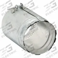 Vent Adapter: 4 in Duct, 6 in Lg, Steel, Category I, Outer Galvanized Steel w/ Inner Aluminum Liner (MPN 4EUA-M). Key specifications — Finish: Galvanized; Brand: AMERI-VENT; Product Type: Universal Adapter; Material: Steel; Connection Type: Snap Lock; Vent Material: Outer Galvanized Steel w/ Inner Aluminum Liner.
