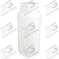 APPROVED VENDOR Reagent Bottle: HDPE, 500 mL, 16.9 fl oz, Closure Included, Colorless, 53-415 mm (MPN 6FAJ9). Key specifications — Brand: APPROVED VENDOR; Graduated: No; Body Color: Colorless.
