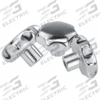 KIPP Hand Knob: 7 Point, Stainless Steel, 5/16 in Hole Dia, 26 mm Hole Dp, 40 mm Dia (MPN K0150.240CN2). Key specifications — Brand: KIPP; Finish: Polished.