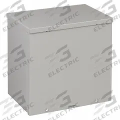 WIEGMANN Enclosure: Steel, 12 in x 12 in x 8 in, 3R, Solid Cover, Screw On, Painted (MPN RSC121208). Key specifications — Brand: WIEGMANN; Closure Method: Padlock Hasp; Knockouts: Not Included.