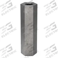 APPROVED VENDOR Standoff: Metric, Female x Female, Hex, Steel, Not Graded, Zinc-Plated, 6H, 100 PK (MPN M11396.030.0020). Key specifications — Thread Style: Partially Threaded; Brand: APPROVED VENDOR.