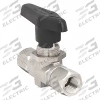 PARKER Manual Two-Way Ball Valve: 1/2 in, 316 Stainless Steel, Straight, FNPT x FNPT, Three-Piece (MPN 8F-B8LJ2-SSP). Key specifications — Brand: PARKER; Handle: Lever.