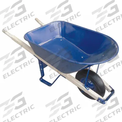 WESTWARD Wheelbarrow: Steel Tray, 6 cu ft Max Volume Capacity, 286 lb Max Load Capacity - Wheelbarrows