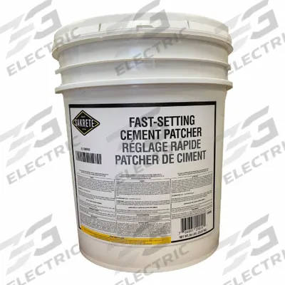 SAKRETE Concrete Repair Compound: Fast Setting, Cement, 50 lb Container Size, Pail - General Purpose Concrete Repair Compounds