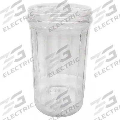 TABLECRAFT PRODUCTS Pourer Jar Only: 12 oz Capacity, PETG Body - Shaker Jars