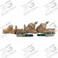 WATTS Double Check Valve Assembly: LF719, 2 in Pipe Size, FIP x FIP, 28.94 in Overall Lg, Bronze (MPN LF719-QT-S). Key specifications — Shut-Off Valve Type: Ball Valve; Connection Type: FIP x FIP.