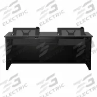 VERSADESK Computer Desk: Metal, Black Matrix, 0 Drawers, 72 in Overall Wd, 29 in Overall Ht (MPN RSD7230-BB). Key specifications — Desktop Material: Metal; Includes Modesty Panel: Yes; Kit Product Type: Computer Desk; Desktop Color: Black Matrix; Brand: VERSADESK; Frame Color: Black; Frame Material: Steel; Product Type: Computer Desk.