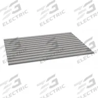 TENNSCO Decking: 48 in x 36 in x 9/16 in, 22 ga Decking, Steel, 4,150 lb Load Capacity (MPN BSD-4836). Key specifications — Decking Material: Steel; Frame Finish: Powder Coated; Color: Industrial Gray; Includes: (4) Panels; Brand: TENNSCO.