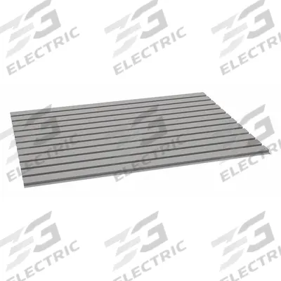 TENNSCO Decking: 48 in x 36 in x 9/16 in, 22 ga Decking, Steel - Ribbed Steel Decking for Bulk Racks