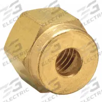 PARKER Compression Fitting Nut: 3/16 in OD Size, Compression, Brass, 3/16" Thread Size (MPN 3 BZ-B). Key specifications — attr1196838: Swagelok; attr1196811: PARKER; attr1196829: CPI(TM).